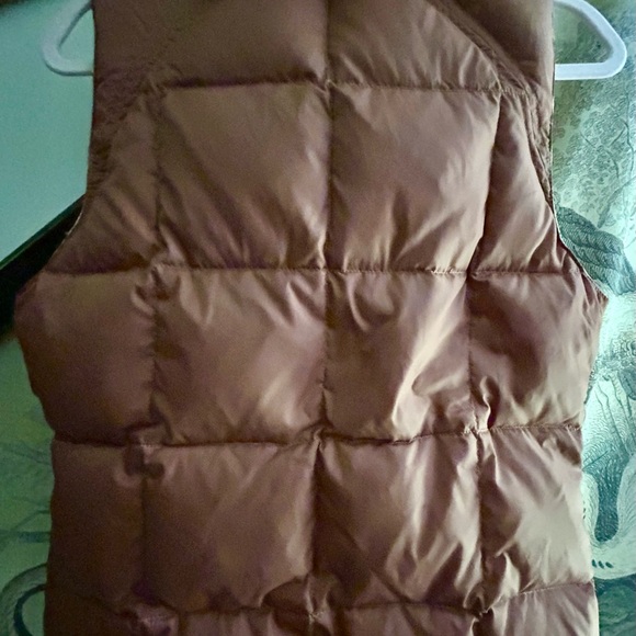 Ugg Puffer Down Vest Shearling Removable Collar zipper Pockets SZ Small EUC - Picture 7 of 13